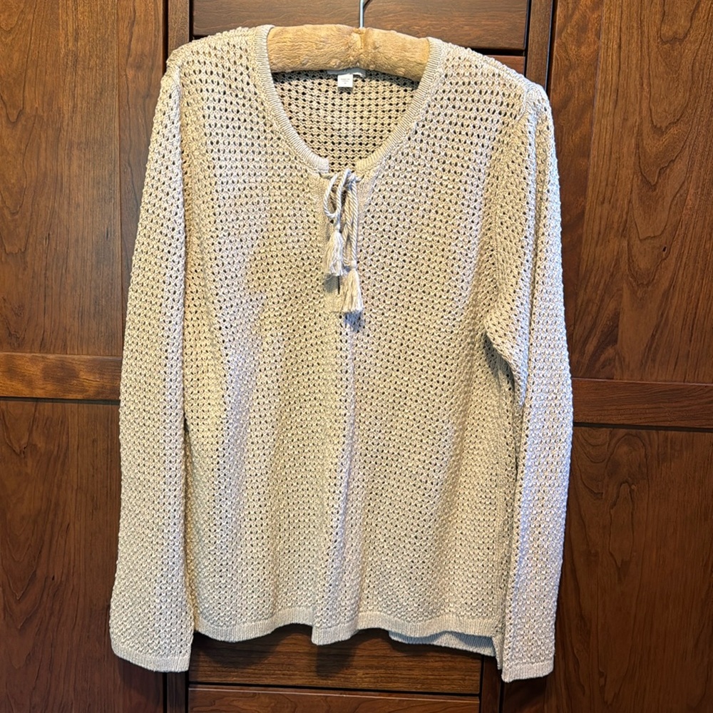 J.Jill cotton sweater in like new condition
